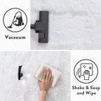 8x10 Fluffy Rugs for Living Room, Soft Large White Shag Area Rug Carpet for - Image 8