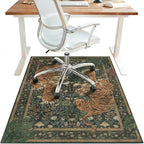 36"x48" Office Chair Mat for Hardwood Tile Floor, Under Desk Carpet Protector by BESBLEE