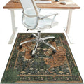 36"x60" Office Chair Mat for Hardwood Tile Floor, Under Desk Carpet Protector by BESBLEE