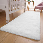 YJ.GWL Soft Runner Rug for Bedroom Living Room Plush Fluffy Rugs 2x6 Feet - Image 6
