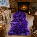 EasyJoy Faux Sheepskin Rug, Fluffy Faux Fur Rug, Ultra Soft Shag Area Rug by EasyJoy