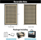 HUGEAR Outdoor Rug for Patios Clearance, Waterproof Mat, Large Outside Carpet - Image 2