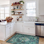 Moynesa Ultra-Thin Washable Vintage Area Rug - Image 7