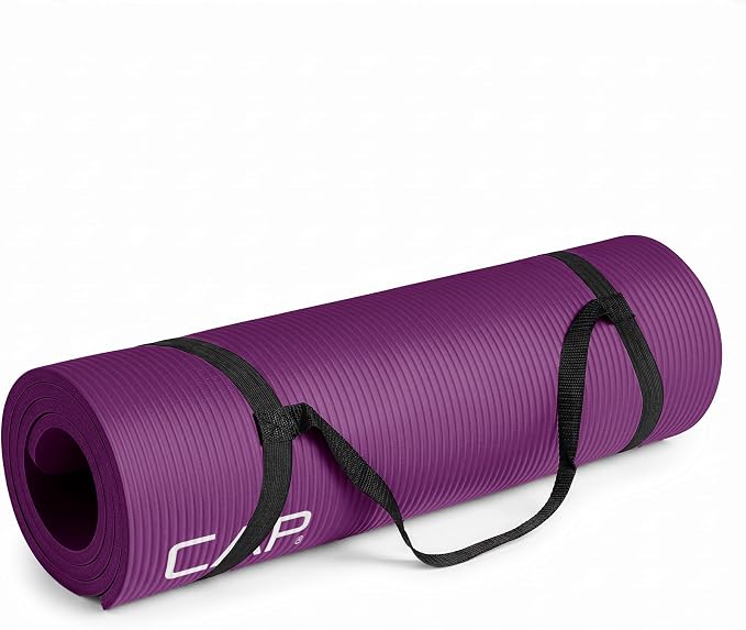 CAP Barbell 1/2-Inch High Density Exercise Yoga Mat by Unknown