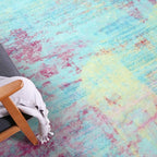 IOHOUZE Abstract Runner Rug 2x4 Ft Entryway Rugs Washable Door Mat Indoor - Image 7