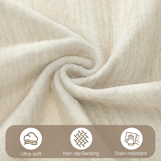 UERMEI 5x7 Washable Area Rug - Image 5