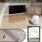 Area Floor Mat for Under High Chair, Spill Resistant Hard Floor Protector Cover - Image 4