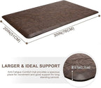 KMAT Kitchen Mat Cushioned Anti-Fatigue Floor Mat Waterproof Non-Slip Standing - Image 2