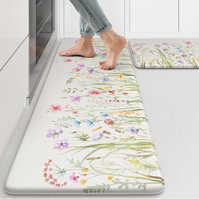 KIMODE Anti Fatigue Kitchen Mat by StayinComfortCookwithJoy