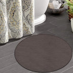 Home Decor Non Slip Kitchen Office Circle Rug, Machine Washable Modern Round - Image 4