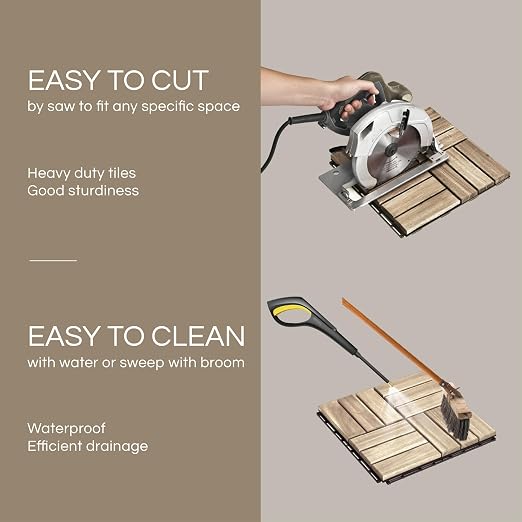THYOI Premium Deck Tiles, Patio Flooring - Image 5