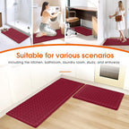 TranquilRelax Kitchen Mats, Cushioned Anti Fatigue Kitchen Mats - Image 4