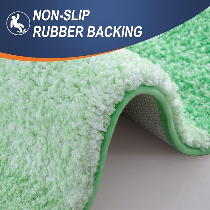 OLANLY Bathroom Runner Rugs Mat 70x24, Extra Soft Absorbent Microfiber Bath Rugs - Image 5