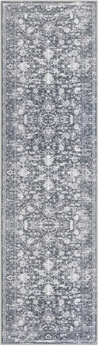 KILOCOCO Hallway Runner 3x10 Rug Runner Printed Vintage Floral Washable Kitchen - Image 9