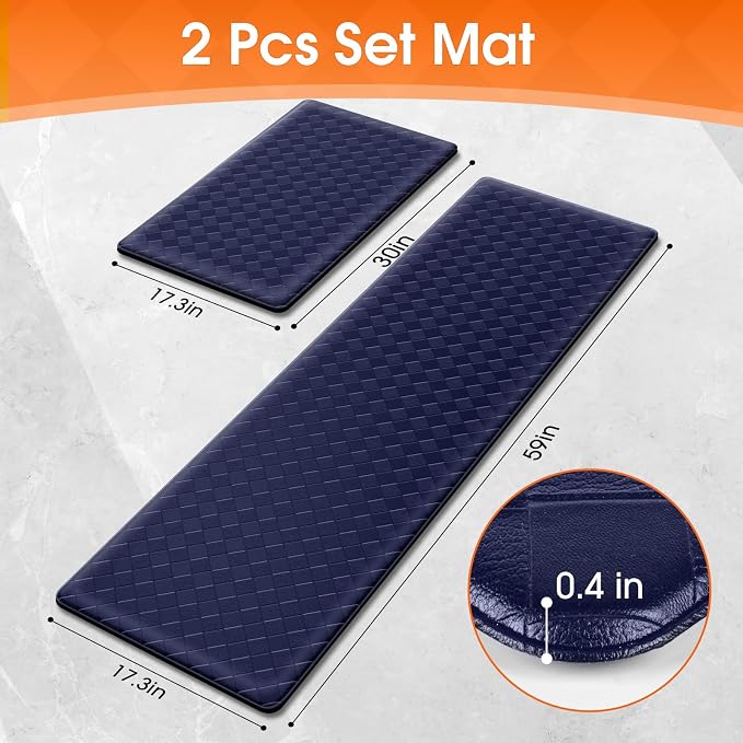 TranquilRelax Kitchen Mats, Cushioned Anti Fatigue Kitchen Mats - Image 3