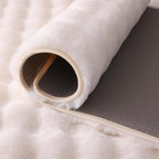 White Rabbit Plush Rug 3'x5', Fluffy Shaggy Area Rug - Image 6