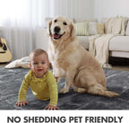 Area Rugs for Living Room, 6x9 Feet Soft Fluffy Shagg Plush Rug High Pile Large - Image 6