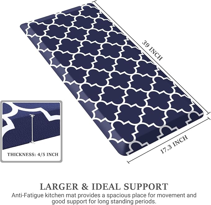 WISELIFE Kitchen Runner Rugs Anti-Fatigue mats - Image 2