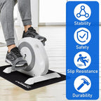 TOBWOLF Non-Slip Workout Mat for Ellipse Leg Exerciser, Ellipse Machine Mat - Image 7