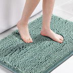 H.VERSAILTEX Bath Mat for Bathroom Non Slip Luxury Chenille Ultra Soft Bath by HVERSAILTEX