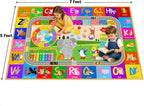 Pionblank Kids Rug for Playroom Classroom, 5x7 Area Rugs Playmat for Learning - Image 2