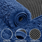 Area Rug for Living Room Bedroom: 5x7 Soft Fluffy Shag Rugs Upgrade Non-Slip - Image 5