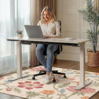 48"x60" Office Chair Mat for Hardwood Tile Floor, Under Desk Carpet Protector - Image 2