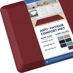 KitchenClouds Kitchen Mat Cushioned Anti Fatigue Rug 20"x39" Water Resistant by KitchenClouds
