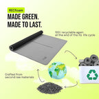 Gogokiwi Large Yoga Mat – 1/4" & 1/2" Thick Exercise Mats - Image 6