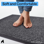 GORILLA GRIP Waterproof Traffic Guard Door Mat, 2 Pack Heavy Duty Entryway Mats - Image 8