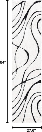 SAFAVIEH Florida Shag Collection Runner Rug - Image 2