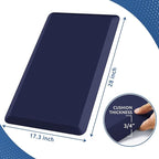 KitchenClouds Kitchen Mat Cushioned Anti Fatigue Kitchen Rug 0.8inch Water - Image 2