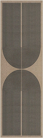 Lahome Modern Rainbow 2x8 Runner Rug, Washable Hallway Kitchen Runner Rugs - Image 8