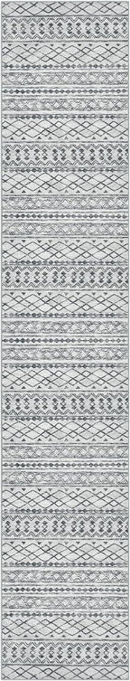 KUTA Long Hallway Runner Rug 2.6x14 Non-Slip Washable, Moroccan Vintage Beige - Image 9