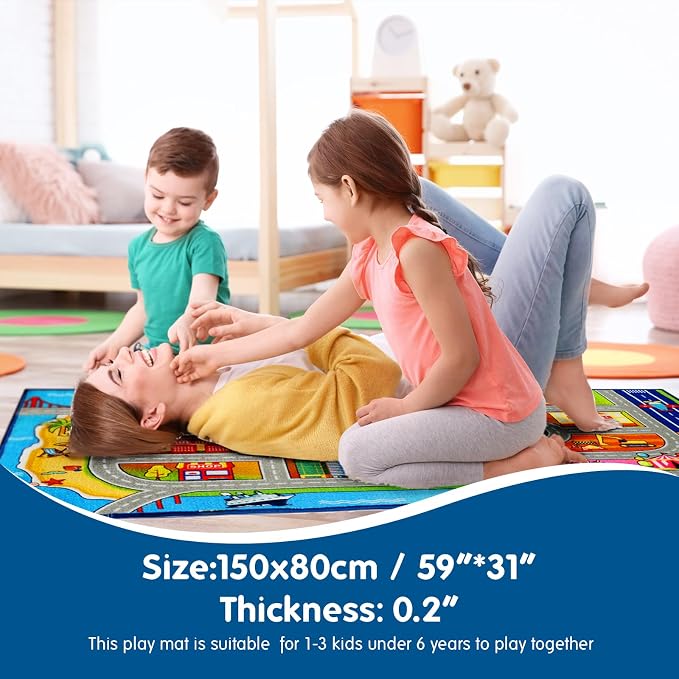Booooom Jackson Kids Carpet Playmat - Image 2