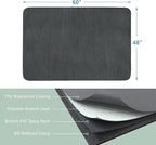 INVENHO Washable Pee Pads for Dogs 60"x48" Reusable Dog Pads Large Upgrade - Image 2