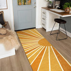 Lahome Boho Sun Runners Rug: 2'x8' Non-Slip & Washable Low-Pile Rug - Image 5