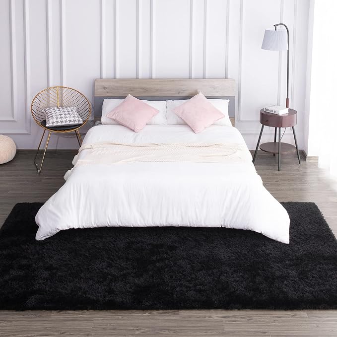 TWINNIS Super Soft Shaggy Rugs Fluffy Carpets, 6x9 Feet, Indoor Modern Plush - Image 8