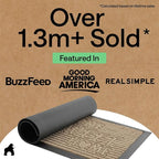 GORILLA GRIP 100% Waterproof All-Season WeatherMAX Doormat, US Designed Natural - Image 4