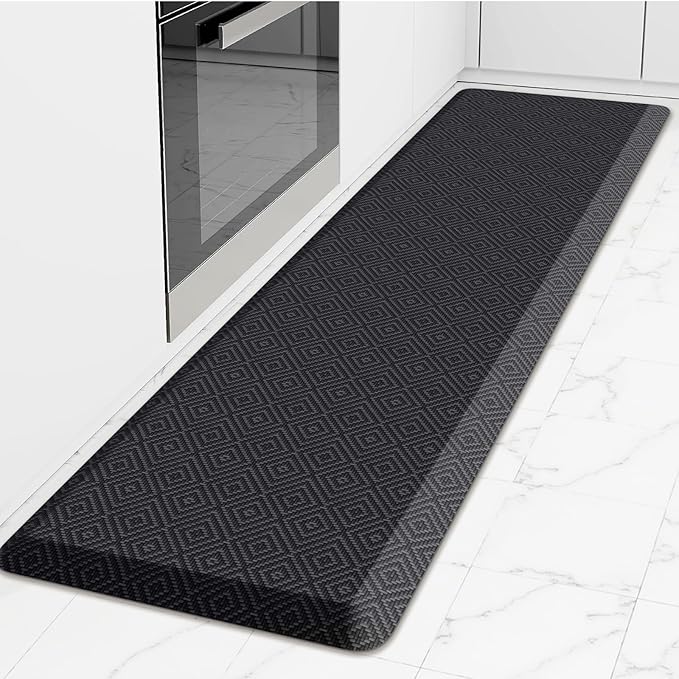Mattitude 4/5 Inch Thick Kitchen Mat Cushioned Anti-Fatigue Floor Mat Water by Mattitude