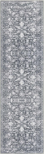 KILOCOCO Runner for Hallway 3x12 Runner Rug Printed Vintage Floral Washable Rug - Image 9
