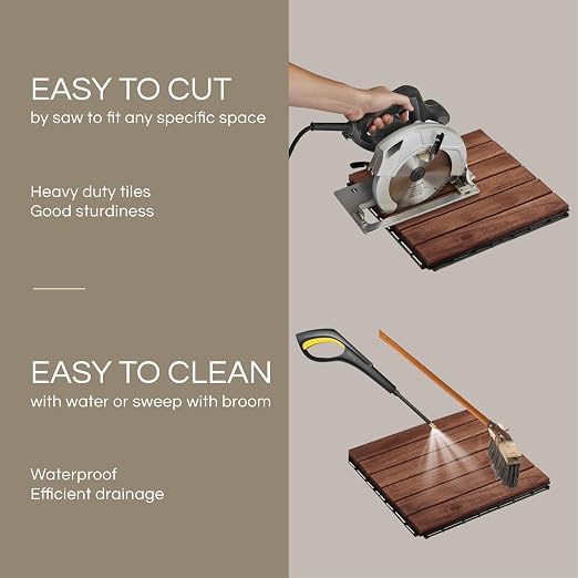 THYOI Premium Deck Tiles, Patio Flooring - Image 6