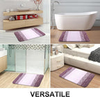 OLANLY Luxury Toilet Rugs U-Shaped 24x20, Extra Soft and Absorbent Microfiber - Image 7