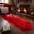 EasyJoy Ultra Soft Faux Fur Rug Fluffy Sheepskin Rug - Image 5
