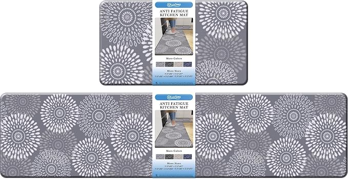 LuxStep Kitchen Mat Cushioned Rugs Anti-Fatigue Mats by LuxStep
