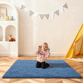 4x6 Rugs for Bedroom, Small Fuzzy Shag Soft Non-Slip Carpet for Kids Girls and by Unknown