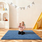 4x6 Rugs for Bedroom, Small Fuzzy Shag Soft Non-Slip Carpet for Kids Girls and by Unknown