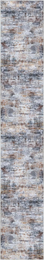 IOHOUZE Abstract Runner Rug 3x18 Ft Washable Runners - Image 9