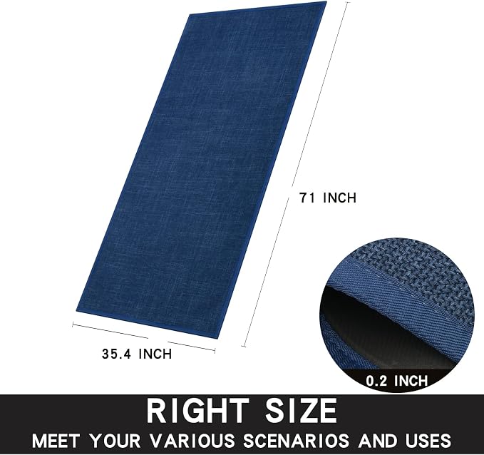 SUMLANS Kitchen Mat, Cushioned Non Slip Rugs - Image 2