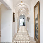 2'6"x14' Hallway Runner Rug Washable: Moroccan Non Slip Runner Rugs Low Pile - Image 4